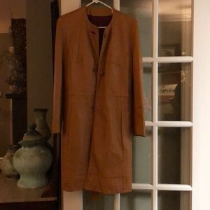Vintage leather coat